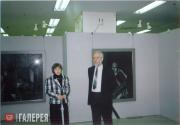 Ольга Алексеевна и Андрей Владимирович Васнецовы на выставке «Россия» 