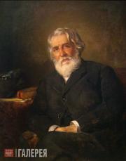 Маковский Константин. Портрет И.С. Тургенева. 1871