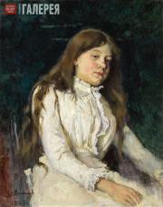 Vasnetsov Viktor. Portrait of N.A. Mamontova. 1883