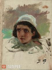 Polenov Vasily. Head of a Boy. 1895 