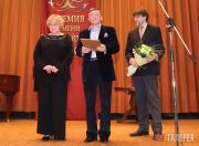 Alina Teis, laureate of the Pavel Tretyakov Prize; Viktor Bekhtiev...
