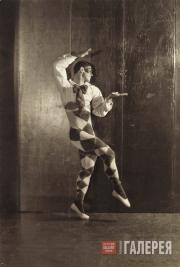 Vaslav Nijinsky as Harlequin from the ballet “Carnaval”