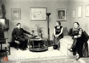 Chaïm Soutine, Olga Sacharoff and Chana Orloff