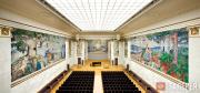 THE UNIVERSITY’S AULA, OSLO, WITH EDVARD MUNCH’S DECORATIONS