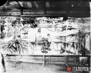 HISTORY STITCHED TO A WALL IN MUNCH’S OUTDOOR STUDIO AT SKRUBBEN, KRAGERØ, SUMME