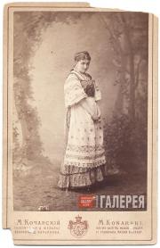 Alexandra Glama- Meshcherskaya as Varya in Alexander Ostrovsky’s...