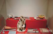 The Jacques Lipchitz Collection Gallery Installation View, Seated Man with Clari