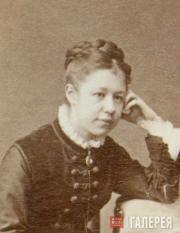 Yelena Polenova. Photograph. 1874