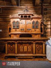 Large buffet in the drawing room of the Viktor Vasnetsov Museum 1896